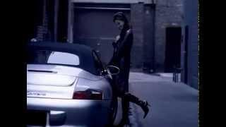 Girl Flashes Porsche