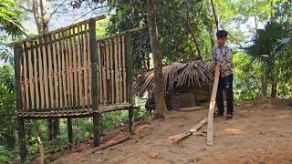 Poor Boy - Build a Complete Bamboo House for Chickens - Nest for Egg-Laying Hens