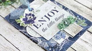 DIY Card Making Tutorial ~ Set of Four Shabby Chic Cards