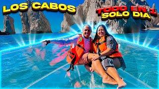 Los Cabos 2022  What to do 1 DAY ONLY CHEAP?  Whales  Beach  ARCO  TRANSPARENT BOAT  WOW