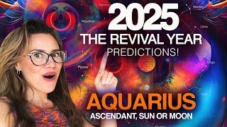 AQUARIUS 2025 Horoscope. TRANSITION CYCLES TO YOUR MONEY, ASSETS AND CAREER !