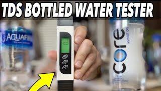 TDS Water Tester  - Tap vs Bottled Water | How to use a TDS meter | PPM - Tester