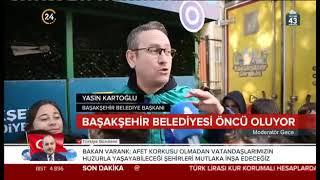  24 TV “Başakşehir Belediyesi geri dönüşüme öncü oluyor”