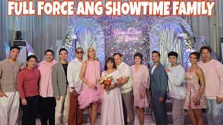 VIce Ganda Jhong Hilario At Showtime Fam PRESENT Sa kasal ng kanilang Kaibigan