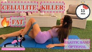 CELLULITE KILLER  - BURN FAT - HEART SHAPE BOOTY -  SIDE AND UNDER BUTT  - 11 min   -  Floor only