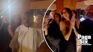 Meghan Markle dances with friends during glam night out in LA — sans Prince Harry