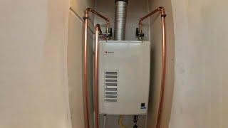 19 Year Old HVAC Technician Installs Tankless Water Heater | Step-by-Step Guide