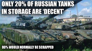 Russia's Looming Serious Tank Shortage - Tank Count Using Latest Bought Satellite Imagery