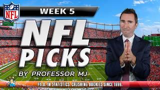 BEST NFL PICK OF THE YEAR!!! NFL PICKS WEEK 5 | THE PROF'S TIPS & BEST BETS #nflpicks #nflweek5