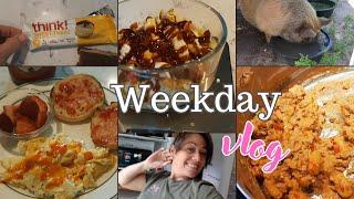 WHAT I EAT IN A DAY VLOG | WEEKDAY HAPPENINGS