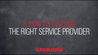 5 Tips to Finding the Right Service Provider