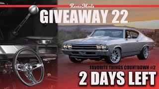 2 DAYS LEFT - Fully Customized Interior on this '69 Chevelle RestoMod