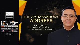 News9 Global Summit: THE AMBASSADOR’S ADDRESS বক্তব্য পেশ Ajit Gupte-র