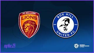 2025 NPLWVIC Round 1: FC Bulleen Lions v Box Hill United FC