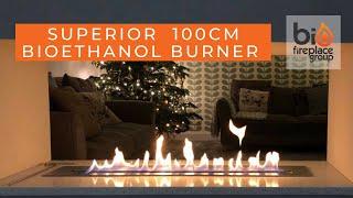 Bioethanol Premium Burner - 100 cm | Bio Fireplace Group