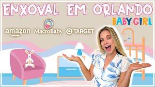 Enxoval de Bebe COMPLETO nos EUA | DICAS Essenciais e QUANTO gastamos | TARGET, AMAZON e MACROBABY