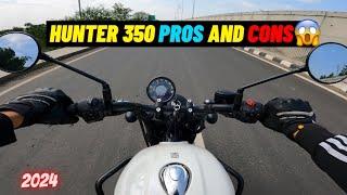 New Hunter 350 E20 Pros and Cons  | Hunter 350 BS7 in 2024 |