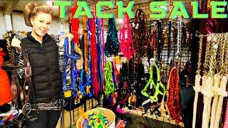 I WENT TO A HUGE TACK SALE, COME SHOP WITH ME!!!! |Vlog