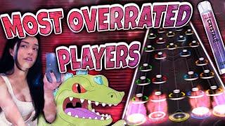 TOP 5 OVERRATED CLONE HERO PLAYERS