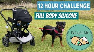 12 hour BabySitMe CHALLANGE! (with a full body Silicone Reborn!)