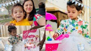 Opening Noor's Birthday Gifts | Delhi Zoo visit in Winters | Amazing gift ideas for 2-4 year old