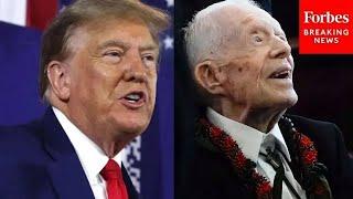 BREAKING NEWS: Trump Reacts To Jimmy Carter's Death At 100