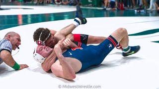 149 – Michael Gunther {G} University of Illinois vs. Sammy Sasso {R} Ohio State University