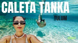 CALETA TANKA, TULUM ️| COVE, BEACH + CENOTE | My experience