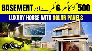 500 Sq Yards House For Sale in Bahria Town Karachi | Precinct 9