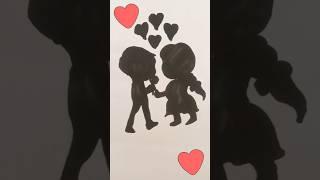 valentine's day special drawing | easy step by step by Devi Arts #shorts #youtubeshorts #DeviArts