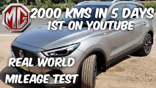 MG Astor Mileage Test - South India to North India in 5 Days - Owner  कार के बारे में सब कुछ समझाया!