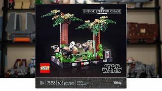 LEGO Star Wars 75353 ENDOR SPEEDER CHASE Review! (2023)