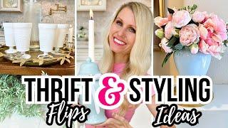 From *THRIFT STORE* To *CHIC HOME DECOR* Easy DIY FLIPS & STYLING TIPS!