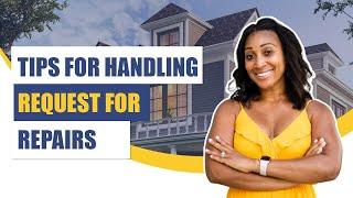 Tips for Handling Request for Repairs | Negotiating Repairs After Home Inspection