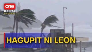 #OBP | Super typhoon #LeonPH, nagparamdam ng bagsik sa Cagayan at Batanes