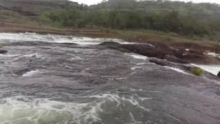 Adhala Dam Over Flow