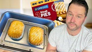 THIS WAS A SHOCKER!! NEW GREGGS  2 Steak Pies | Food Review