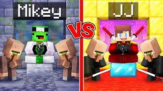 Mikey POOR vs JJ RICH Ninja King Survival Battle in Minecraft (Maizen)