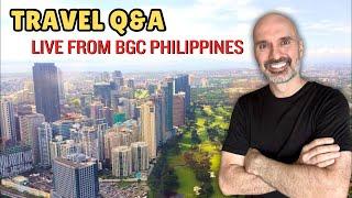 Expat Life in BGC Philippines  Live Travel Q&A