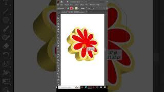  How to Create 3D Sticker Style Flowers in Illustrator  | Tutorial