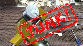 (246) U-Change Lock Cylinder - EASILY Bypassed (JUNK!)