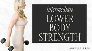 20 Minute Postpartum Lower Body Strength Workout - INTERMEDIATE