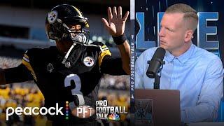 Steelers QB Russell Wilson showed continued improvement vs. Browns | Pro Football Talk | NFL on NBC