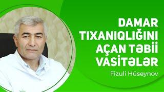 Damar tıxanıqlığını açan təbii vasitələr | Fizuli Hüseynov