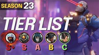 LEGENDS TIER LIST for Season 23 - BEST and WORST Legends - Apex S23 Meta Guide