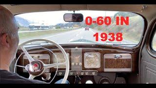 0-60 Test Runs 1938 Chrysler Coupe with OD. Plus Ignition Coil Troubles?