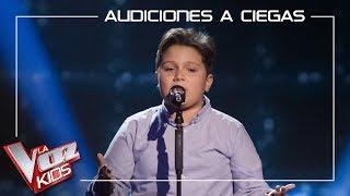 Juan Manuel Segovia canta 'Pena penita pena' | Audiciones a ciegas | La Voz Kids Antena 3 2019