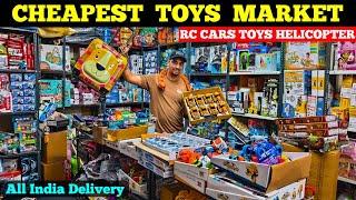 Cheapest Toys Market in Delhi | Biggest Wholesaler in Delhi | RC Toys RC Cars Bikes Helicopter