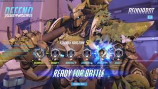 Overwatch Reinhardt 2300 SR w/ Arucon