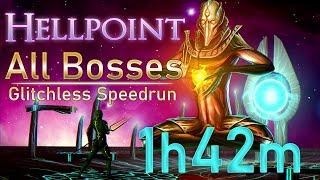 Hellpoint: All Bosses Glitchless Speedrun 1:42:00 (PB)